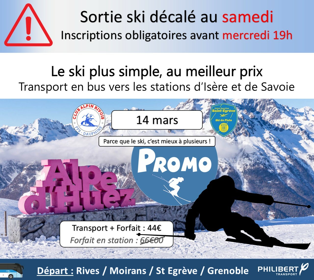 Sortie ski